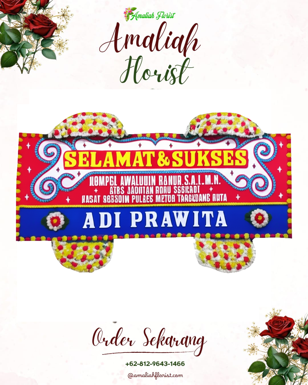 Papan Bunga Ucapan Selamat Tanjung Balai Utara